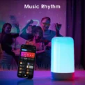 Bluetooth Smart Touch Bedside Table Lamp Dimmable RGB LED Night Light USB Rechargeable kids Desk Lamp Room Outdoor Camping Decor - Image 4