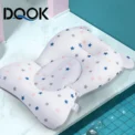 Baby Bath Seat Support Mat Foldable Baby Bath Tub Pad & Chair Newborn Bathtub Pillow Infant Anti-Slip Soft - Image 3