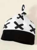Summer Baby Boys Clothing Set Short Sleeve Letter Print Jumpsuit + Pant + Hat 3pcs Outfit Clothing Set - Image 5