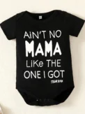 Summer Baby Boys Clothing Set Short Sleeve Letter Print Jumpsuit + Pant + Hat 3pcs Outfit Clothing Set - Image 3