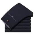 Spring Autumn Mens Business Suit Pants Male Summer Thin Formal Solid Long Dress Straight Baggy Office Trousers Drop Shipping - Image 4