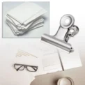 10Pcs/Set Metal Grip Clip Food Sealer Bag Clamp Paper Document Ticket Binder Clips for Kitchen Home Office Use - Image 2
