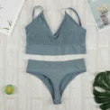 2Pcs Bra Set Underwear Set Women Panties Sexy G-String Seamless Bralette Female Lingerie Soft Tank Crop Top - Image 3