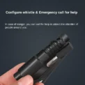 Safety Hammer Car Escape Tool 3-in-1 Window Breaker Seat belt Cutter Compact Emergency Hammer Escape Tool for Car Accessories - Image 2