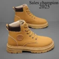 New /Arrival Men's Short Boots with British Style Design, Trendy Shoes for Men/