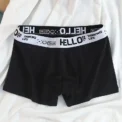 1-5PCS men's underwear mid-waist breathable and comfortable teenage boxer men's underwear - Image 5