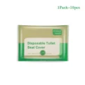 Toilet Liners Waterproof Disposable Bathroom Supplies For Travelling Commuting Or Camping Disposable Toilet Seat Cover Type - Image 4