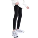 2-12Y Solid Color Kid Leggings Girl Thin Tights Casual Sweatpants Kids Dance Yoga Pants Outdoor Sport Running Skinny Trousers -