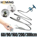 Sewer Pipe Unblocker Snake Spring Pipe Dredging Tool Kitchen Bathroom Sewer Cleaning Tool Pipe Hair Remover Drain Cleaner
