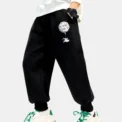 Boys sports long pants spring and autumn  children's baby sweatpants tide autumn and winter fried street fashion - Image 2
