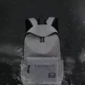 15 inches Versatile Backpack Trendy Washable Oxford Cloth Computer Bag Black Grey Blue Red School Student Backpack for Women Men - Image 3