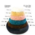 Super Soft Pet Cat Bed Plush Full Size Washable Calm Bed Donut Bed Comfortable Sleeping Artifact Suitable For All Kinds Of Cats - Image 6