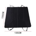 Car Rear Seat Cover Dog Mat Blanket Hammock Pup Travel Pad Protector Durable Fit Pet Protector for Car Truck SUV Waterproof Pads - Image 6