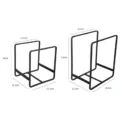 1pc Kitchen Cabinet Plate Storage Countertop Dish Rack Drawer Dinner Plate Partition Drain Rack Layered Storage Rack Accessories - Image 2
