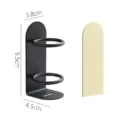 Wall Mounted Electric Toothbrush Holder Seamless Toothbrush Holder Non Perforated Storage Rack Toothpaste and Toothbrush Holder - Image 2