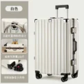 20inch 22inch 24inch 26inch Large Capacity Luggage Aluminum Frame Reinforced Anti-Collision Trolley Case Password Box Casual Suitcase Silent Wheel - Image 4