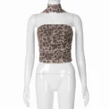 Summer New Leopard Print, Hot Girl Pure Desire, A Tube Top Slimming, Thin Vest - Image 6