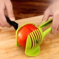1pc Tomato Slicer Fruits Cutter Stand Utensilios De Cozinha Assistant Lounged Tomato Lemon Shreadders Slicer Random Color - AliExpress 15 - Image 4