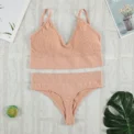 2Pcs Bra Set Underwear Set Women Panties Sexy G-String Seamless Bralette Female Lingerie Soft Tank Crop Top - Image 2