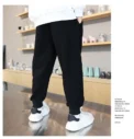 New Boys and Girls Pants Spring and Autumn Children's Sports Pants Medium and Large Boys Casual Fleece Sweatpants Trendy 4T-14T - Image 5