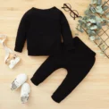 Newborn 0-2Y Baby Boy Suit 2PCSClothes Print Long Sleeve T-shirt Top + Long Pant Set Sport Casual Spring Outfit Clothing - Image 2