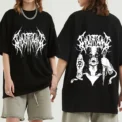 Ghostemane Graphic Print T Shirt Fashion Hip Hop Metal Rock Gothic T Shirt Streetwear Plus Size T Shirt Women - Image 4