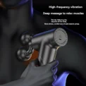 New Mini Double Headed Fascia Gun Portable Fitness Muscle Electric Massage Gun Relaxing Cervical Fascia Gun - Image 3