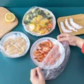 Reusable Disposable Food Cover Plastic Wrap Durable Elastic Food Lids For Bowls Elastic Plate Covers For Kitchen Food Saver Bag - Image 2