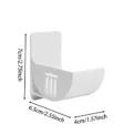 20/2pcs Trash Bags Shelf Holder Wall Mounted Plastic Bag Film Container DispenserGarbage Bag Storage Box Organizer For Kitchen - Image 6