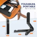 Portable Foldable iPad Stand Compatible 4"-11"Tablet Phone Desktop Plastic Holder For Xiaomi Samsung Huawei Phone Tablet Stand - Image 5
