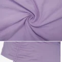 Elegant Lace Up Dress Solid Pleated Slim Fit Party Bodycon Female Sexy Mini Dresses Purple Black Vestidos - Image 6