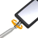 Telescoping Flexible Head Inspection Mirror Car Bottom With Light Adjustable Detection Mirror Magnification Inspection Mirror - Image 3
