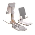 Mobile Phone Stand Desktop Support Stand Rotatable Folding Phone Stand Ipad Support Stand Alloy Metal Portable Lifting Stand - - Image 5