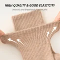 5/10 Pairs 95% Combed Cotton Socks Men Business Dress Long Socks Soft Breathable Spring Summer Colorful Sock For Man 5Pairs/Lot - Image 4