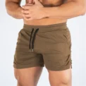 Muscle Running Sports Shorts Quick Dry Breathable Marathon Capris Fitness Beach Pants Tight Mesh Fabric hip-hop style - Image 3