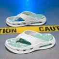 Stylish Mens EVA Sandals Summer Soft Thick Sole Flip Flops Non-Slip Man Beach Slippers Outdoor Sports Half Drag Quick Dry Slides - Image 3