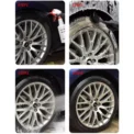 Car Tire Rim Brush Wheel Hub Cleaning Brushes Car Wheels Detailing Cleaning Accessories Black Tire Auto Washing Tool - Image 5