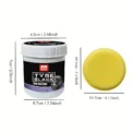 Tire Blackening Coating Wax - Hydrating Luster and Protection, Anti-Aging Tire Care Coating with Sponge Applicator - Image 2