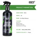 Car Plastic Leather Restorer Spray Polish Cleaner Coating Agent Back To Black More Gloss Car Cleaning Products S3 - Image 6