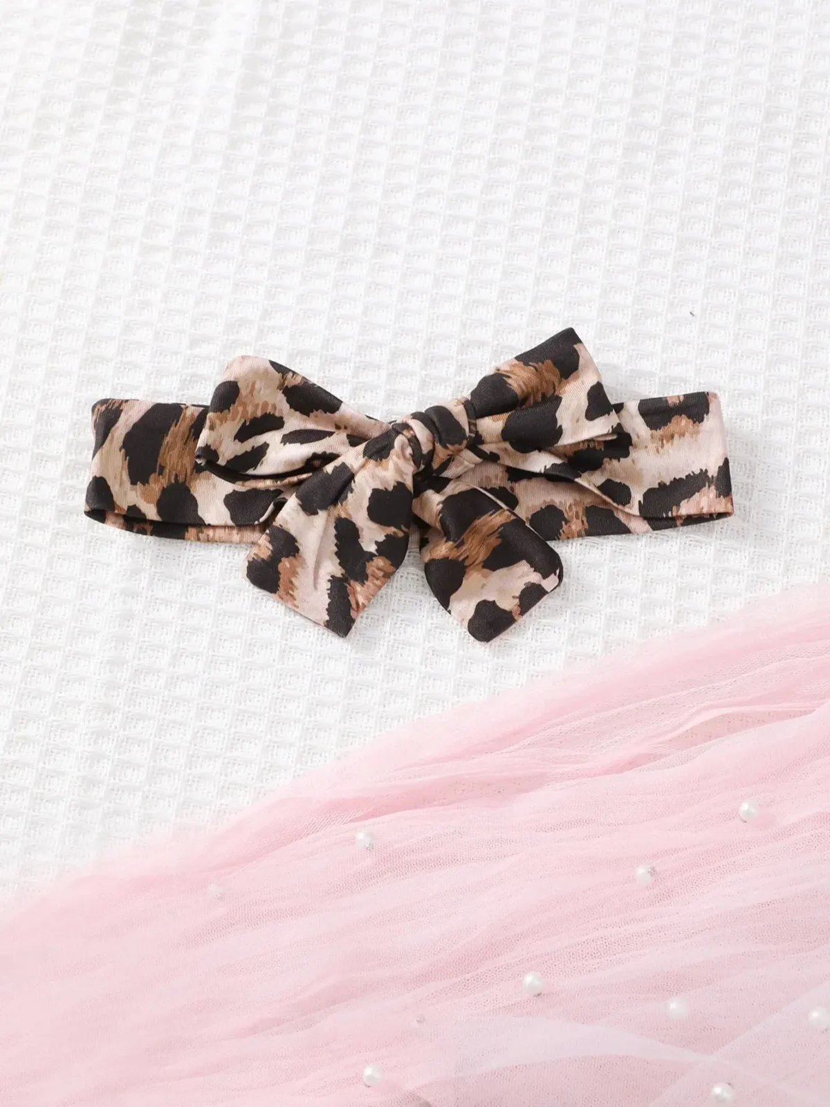 0-3 Year Old Newborn Baby Girls Summer Short Sleeved Lapel Black Leopard Print Cute Fashion Pleated Dress - - Image 5