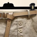 Chic Shorts Women Belt Solid Buttons Side Slit A-line Streetwear Fashion Skirts Chic Harajuku Summer Loose Pants - Image 6