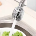 Faucet Adapter Aerator 3 Modes 360 Rotatable Bubbler High Pressure Faucet Filter Extender Water Saving Tap Nozzle Kitchen Gadget - Image 2