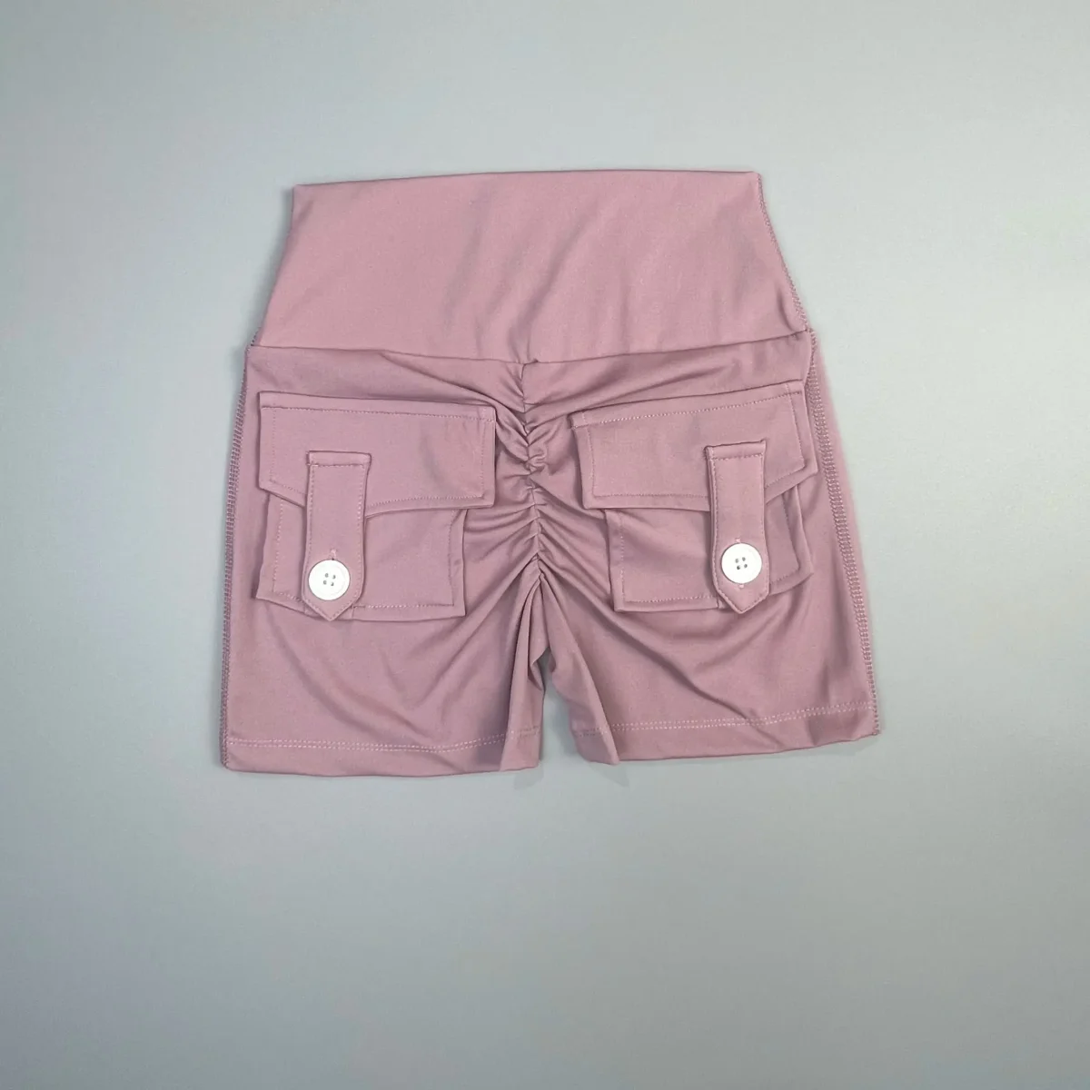 Peach Butt Fitness Shorts Women's Exercise Three-Quarter Pants Cargo Air Dry Pocket Yoga Tight Lift Summer - Image 3