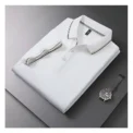 Summer men's Polo solid color classic Polo shirt men's short sleeve top quality leisure business social polo men's casualT-shirt - Image 6