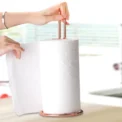 Stainless Steel Kitchen Roll Paper Towel Holder Bathroom Tissue Stand Dining Table Vertical Napkins Rack Kitchen Storage Shelf - Image 5