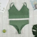2Pcs Bra Set Underwear Set Women Panties Sexy G-String Seamless Bralette Female Lingerie Soft Tank Crop Top - Image 4
