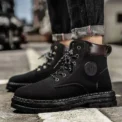 New /Arrival Men's Short Boots with British Style Design, Trendy Shoes for Men/ - Image 5