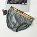 3Pcs Men's Underpants Breathable L-5XL Large Size Panties Briefs Men Underwears Soft Men Panties Sports Personality Boxers ﻿ - - Image 3