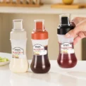 Condiment Squeeze Bottles With Nozzles Plastic Ketchup Mustard Hot Sauces Olive Oil Bottles Kitchen Condiment Tools Accessories - - Image 4