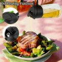 1-2PCS 2in1 Olive Oil Dispenser Bottle 500ml Plastic Oil Sprayer Cooking Oil Spray Tank BBQ Baking Picnic Kitchen Tools for Home - Image 4
